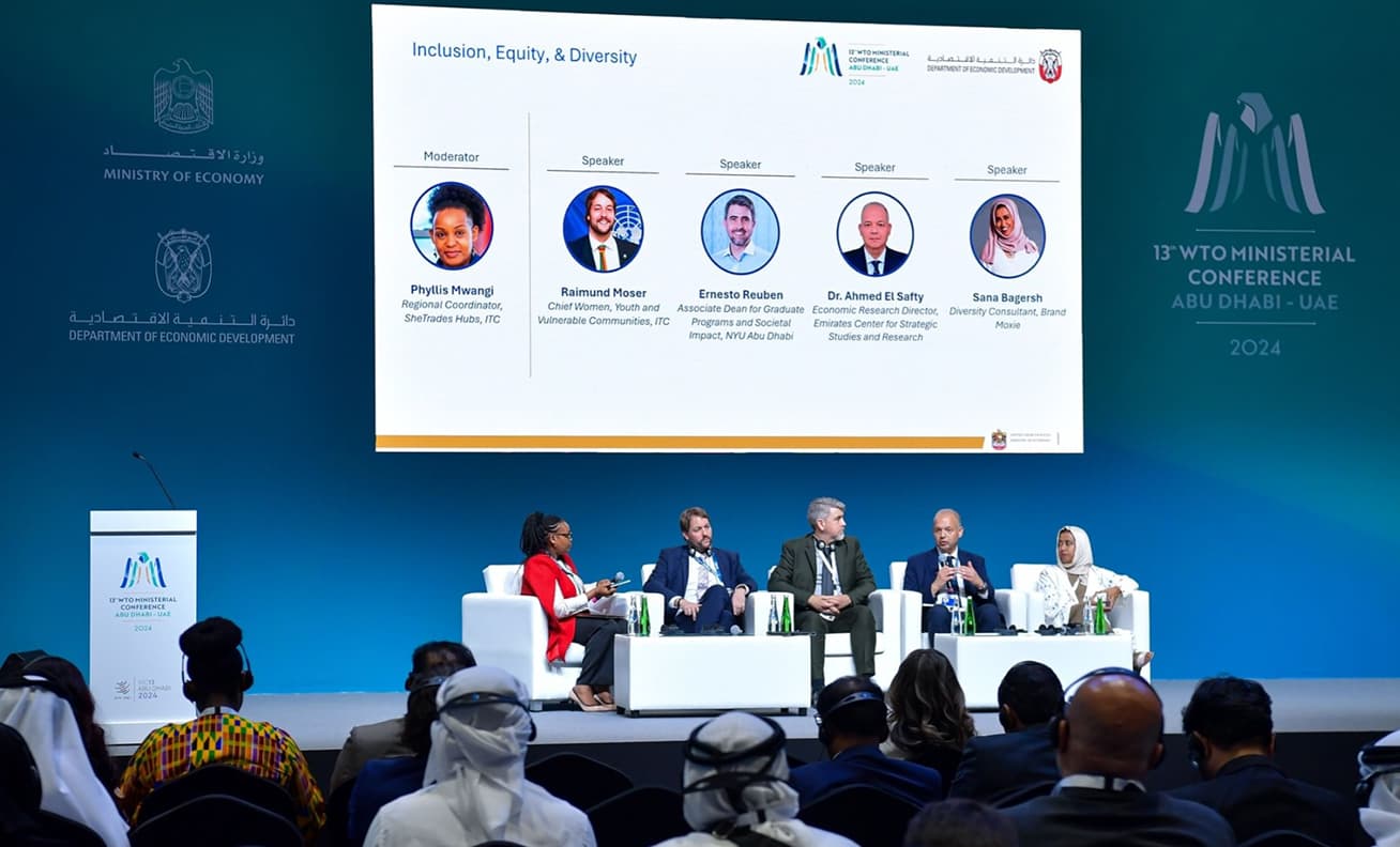 New report on SME participation in global trade launched during MC13 in Abu Dhabi, Abu Dhabi, 28th February, 2024